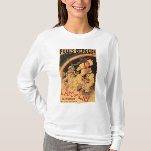 T-shirt ballet L'Arc-en-Ciel chez Folies-Bergere (Devant)