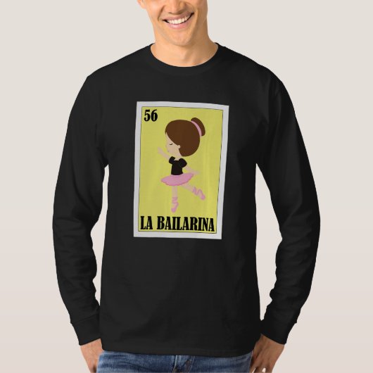 T-shirt Ballet Mexicain La Danseuse 3 (Devant)
