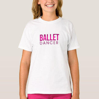 T-shirt Ballet Oversized Shirt Ballet Dancers Gift Kids