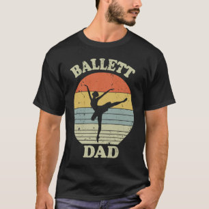 T-shirt Ballet Papa Vintage Sunset Ballet