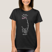 T-shirt Ballet Pointe Chaussure Funny Ballerina Danse Amou (Devant)