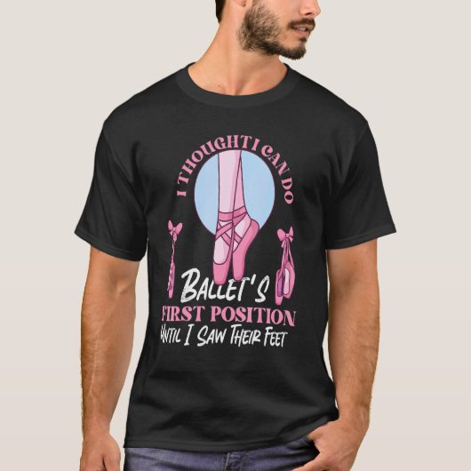 T-shirt Ballet Pour Danse De Ballet Aspirant (Devant)