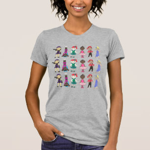 T-shirt Ballet Tap Jazz Lyrical Acro Danseuses Hip hop