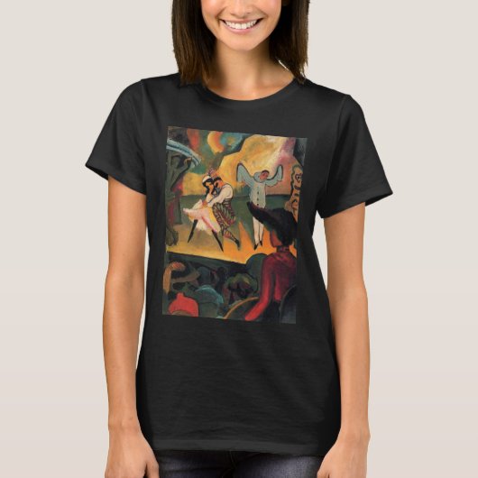 T-shirt Ballets Russes, Ballet Russe par August Macke (Devant)