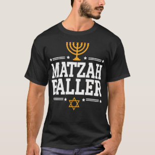 T-shirt Balleur de Matzah Hanukkah
