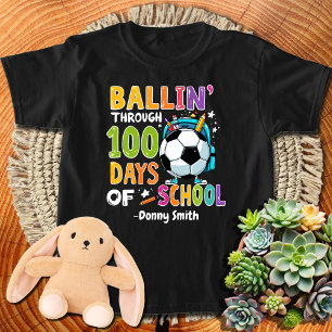 T-shirt Ballin' jusqu'à 100 jours d'école
