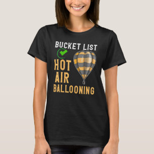 T-shirt Ballon à air chaud à moteur à ballon à air chaud