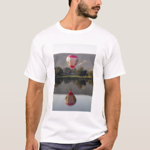 T-shirt Ballon à air chaud au-dessus de la rivière Yakima