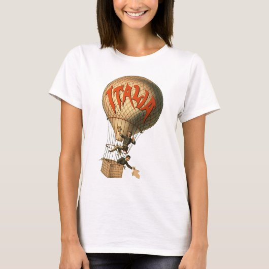 T-shirt Ballon à air chaud Italia (Devant)