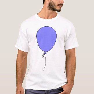 T-shirt Ballon (bleu-clair)