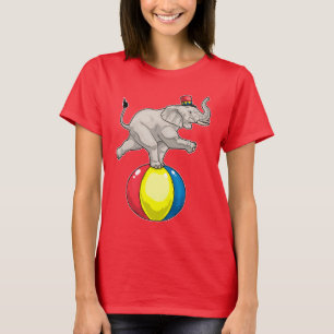 T-shirt Ballon de cirque éléphant