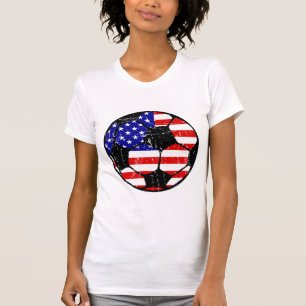 T-shirt Ballon de football de l'Amérique