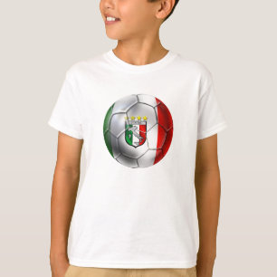 T-shirt Ballon de football de l'Italie Forza Azzurri