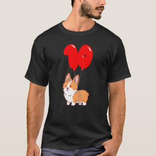 T-shirt Ballon Enfant Corgi Pembroke 10e Anniversaire Mi