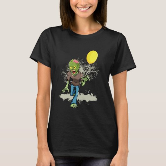 T-shirt Ballon Zombie (Devant)