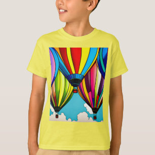 T-shirt Ballons à air chaud
