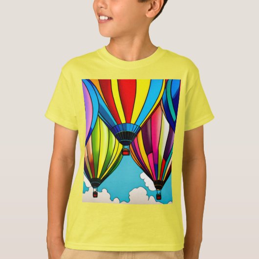 T-shirt Ballons à air chaud (Devant)
