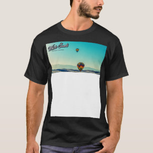 T-shirt Ballons à air chaud pour sables blancs Invitative