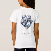 T-Shirt Ballons bleus Delft personnalisable (Dos)