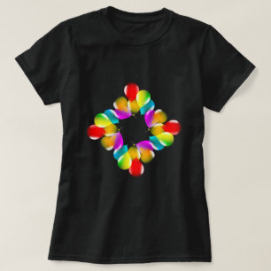 T-shirt Ballons colorés - Volant Party