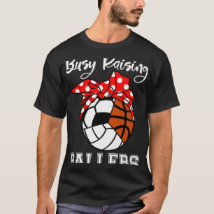 T-shirt Ballons d'ascension occupés Funny Volleyball de ba