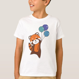 T-shirt Ballons d'cavalier volant mignon animal poney
