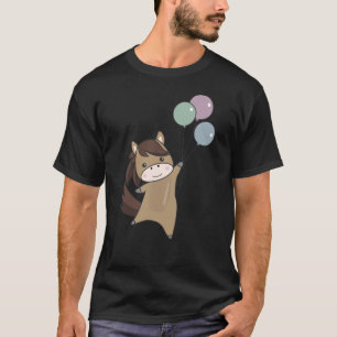 T-shirt Ballons d'cavalier volant mignon animal poney