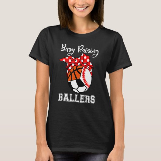 T-shirt Ballons de baseball de baseball de ballers de leva (Devant)