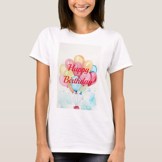 T-shirt Ballons de fête (Devant)