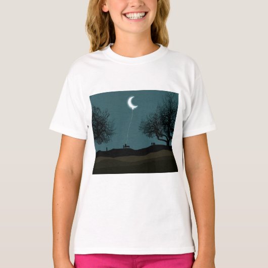 T-shirt Ballons de lune (Devant)