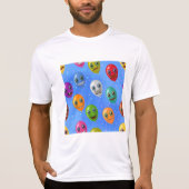 T-shirt Ballons de visage monstre amusants (Devant)