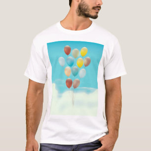 T-shirt Ballons flottants vintages