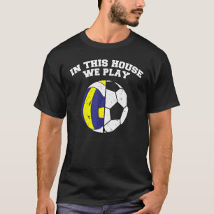 T-shirt Ballons Nous Jouons Ball Maman Papa Soccer Volley