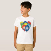 T-shirt Ballons pour garçons (Devant entier)
