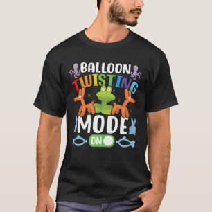 T-shirt Balloon Ainmal Mode torsion sur Balloon Animal Ar