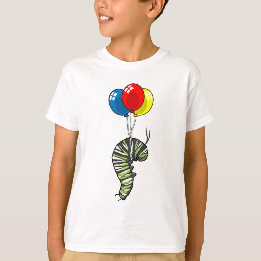 T-shirt Balloon caterpillar (Devant)