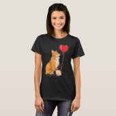 T-shirt Balloon Coeur Fox (Devant entier)