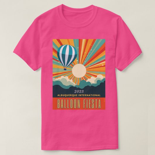 T-shirt Balloon d'Albuquerque (Design devant)