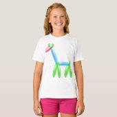 T-shirt Balloon Giraffe (Devant entier)