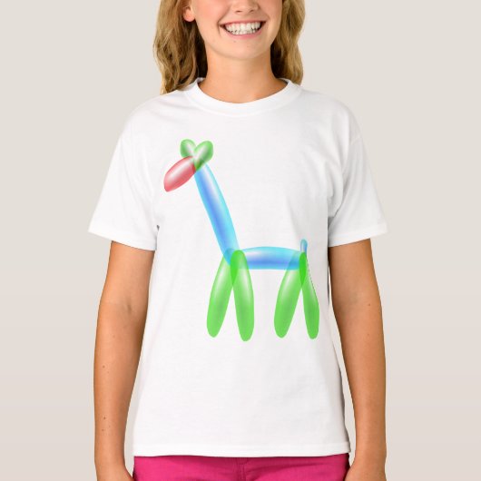 T-shirt Balloon Giraffe (Devant)