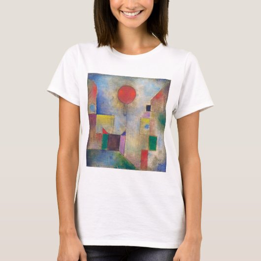 T-shirt Balloon rouge, Klee (Devant)