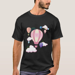 T-shirt Balloons À Air Chaud Le Ciel Est La Limite Creativ