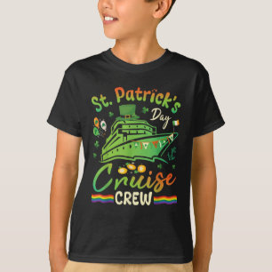 T-shirt Balloons shamrocks St Patrick's Day Cruise Crew