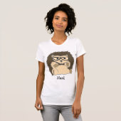 T-shirt Ballot de hérisson, hippie, Geeky… Chemises (Devant entier)