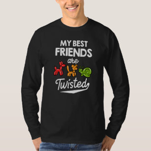 T-shirt Ballotte Artiste Animal Twister Twisting