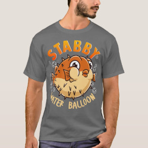 T-shirt Ballotte d'eau de Poisson Stabby