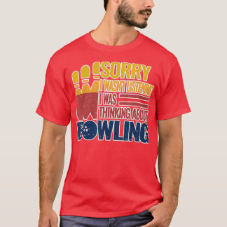 T-shirt balls bowlers rouler bowl rétro vintage drôle bowl