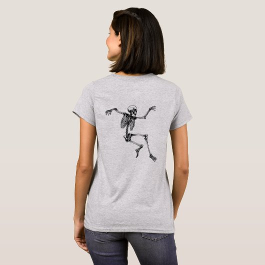 T-shirt Balter Dancing Skeleton (Dos entier)