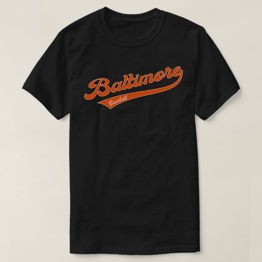 T-shirt Baltimore Baseball (Design devant)