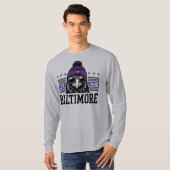 T-shirt Baltimore Football, Baltimore Cadeau Ventilateur,  (Devant entier)